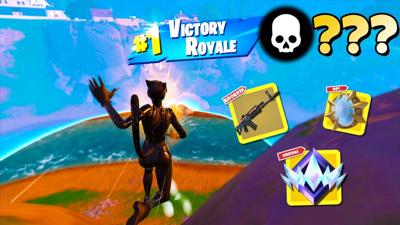 High Elimination Unreal Ranked Solo Win Gameplay (Fortnite Chapter 5 Zero Builds)