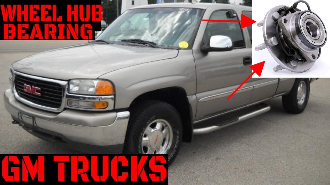 GMC Sierra/Chevy Silverado 1500 Wheel Bearing/Hub Replacement (1999-2007)