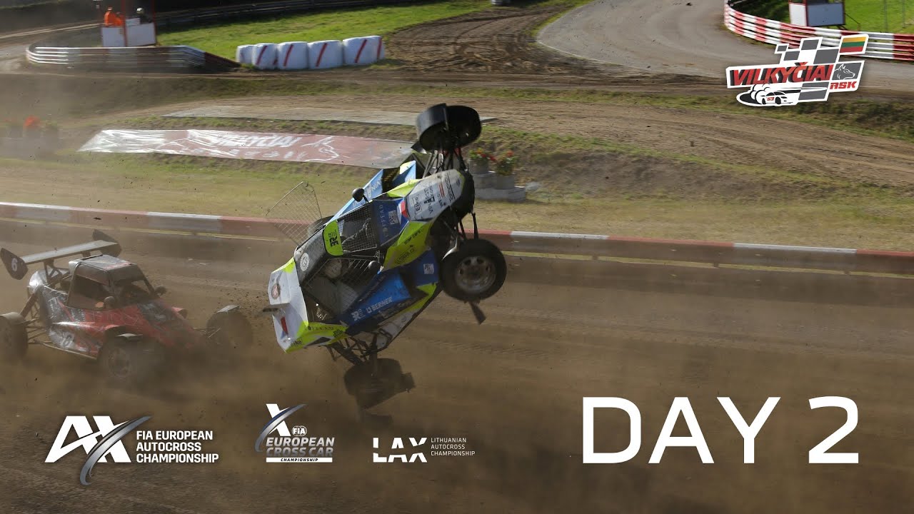 FIA European AX championship, round 3 in Vilkyčiai, Lithuania. Day 2: pure sound, action & mistakes.