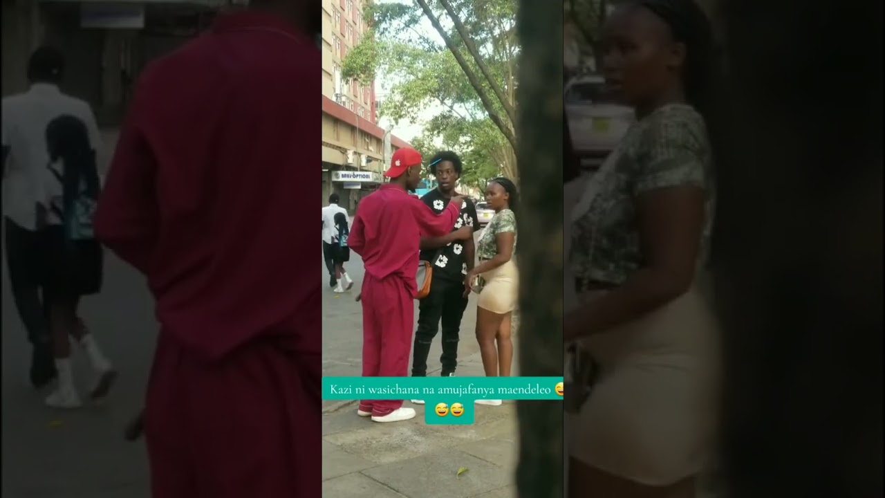 kwenu amuna pesa lakini ni kusumbuwa wasichana 😅😅😅#prankst #kenyapranks #tiktokpranks