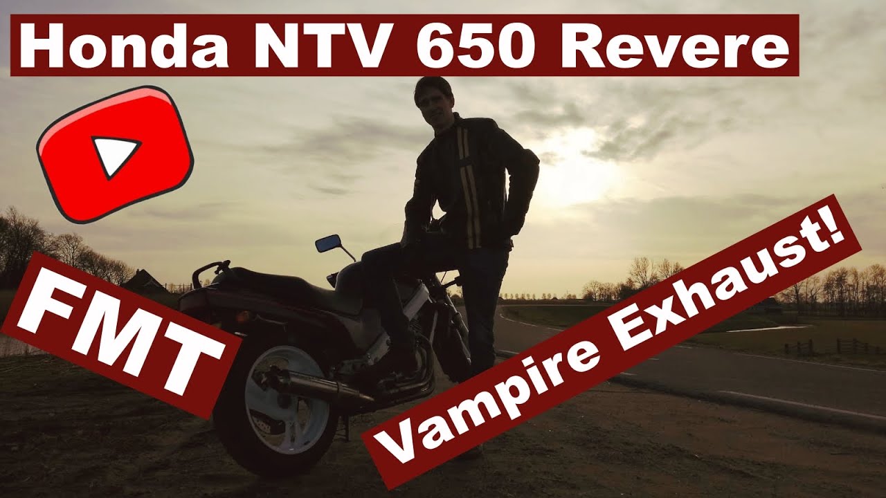 Honda NTV 650 Revere Sound check! Vampire Exhaust!