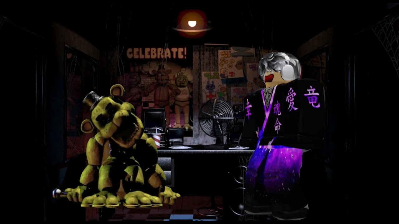 I played fnaf on roblox