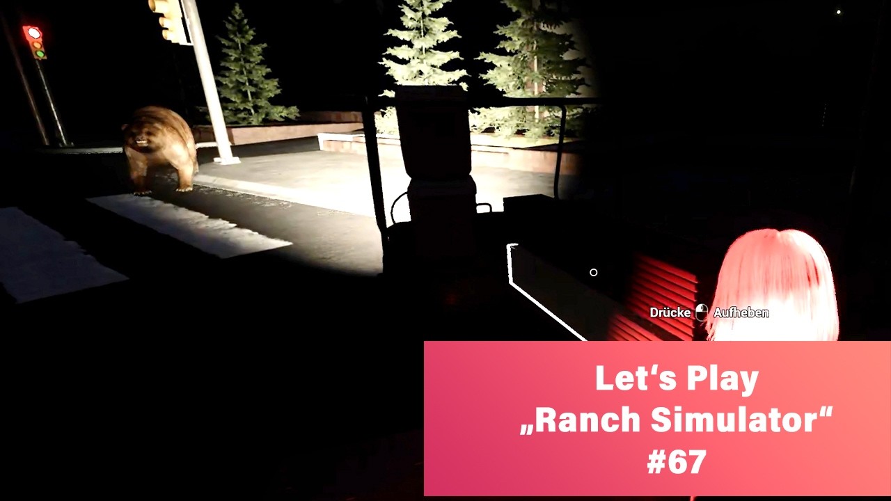 Let's Play Ranch Simulator #67 | Scheune fertig… und dann kommt der BÄR! 😱🏗️