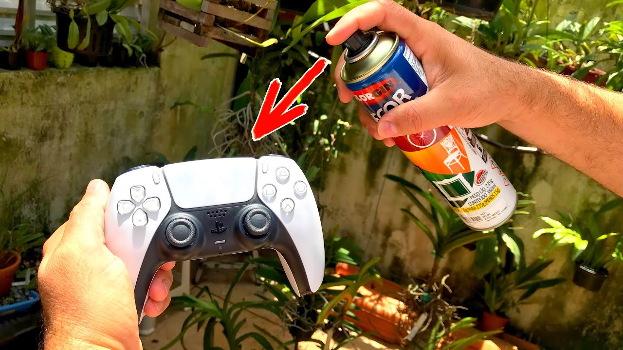 DEU RUIM? PINTEI O CONTROLE de PS5