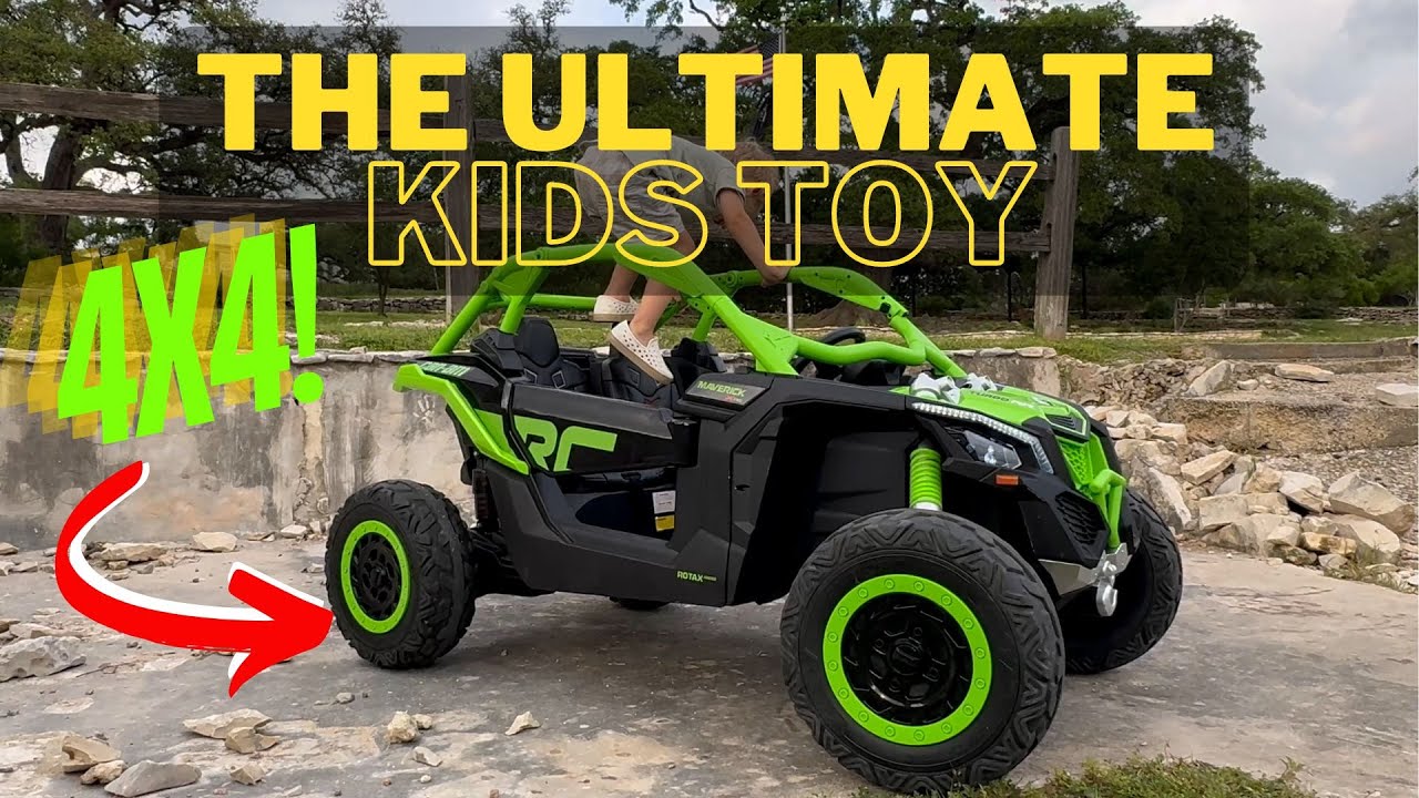 4x4 Kids Toy? | The 24V Can-Am Maverick X3 Kids Ride On Toy