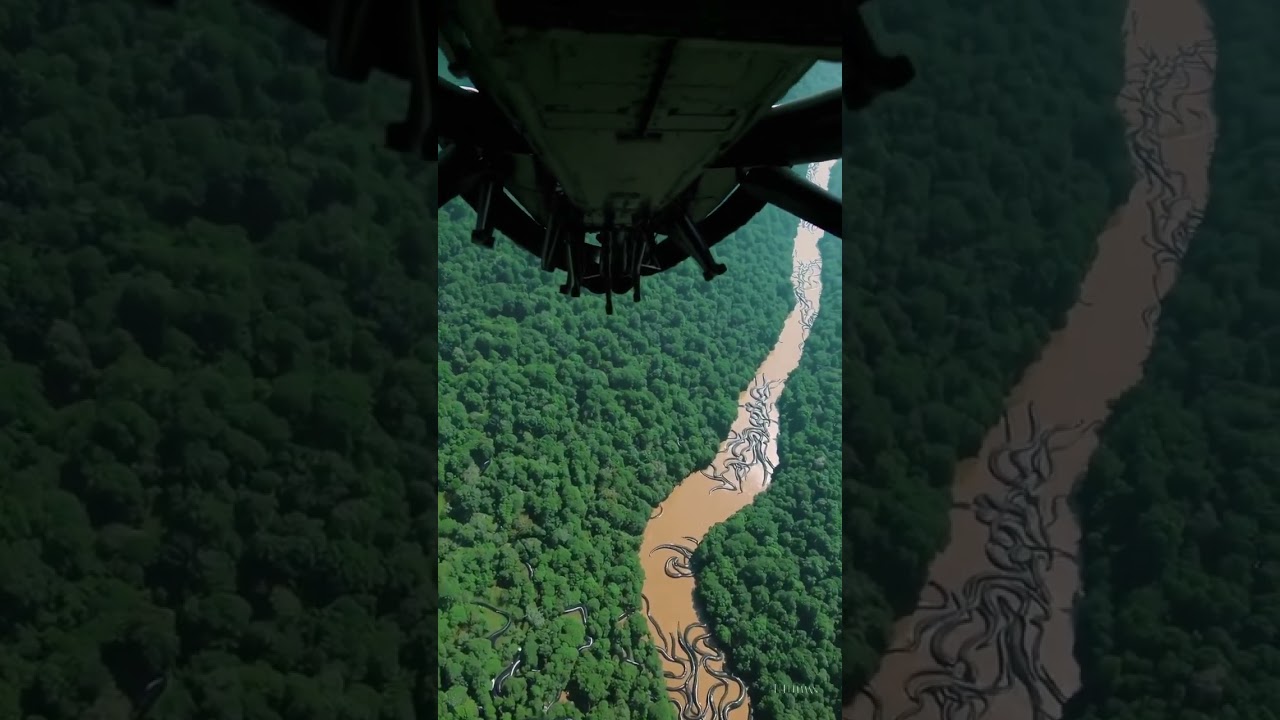 BREAKING: Military helicopter spots something terrifying in the Amazon jungle