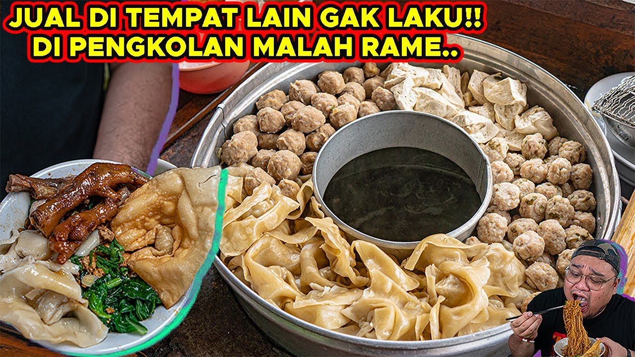 DITEMPAT LAIN GAK LAKU!! GILIRAN DI PENGKOLAN MALAH RAME..ANEH DAH!!