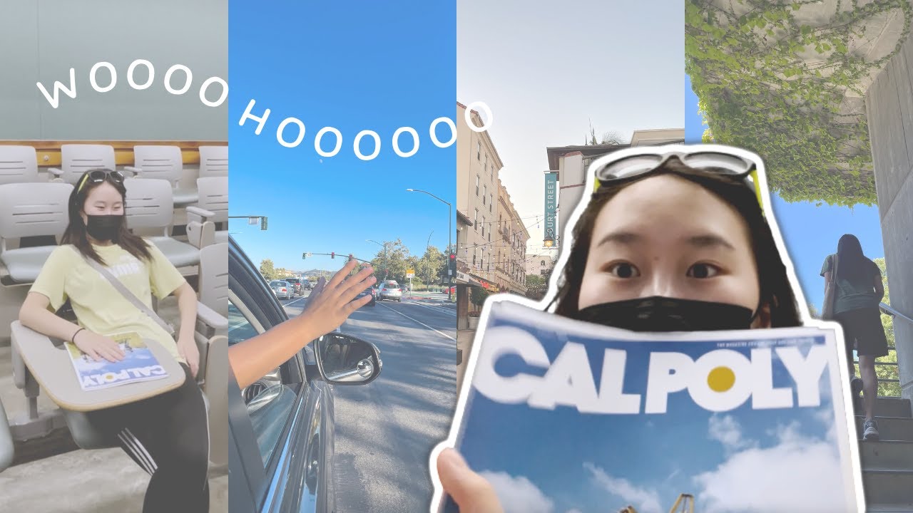 cal poly slo roadtrip w/ friends* | summer vlog, touring campus, eating