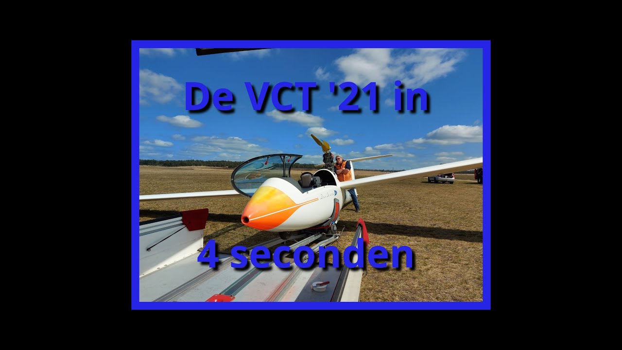 Vliegclub Teuge - VCT - in 4 seconden 2021 #Tutorial #zweefvliegen #flying