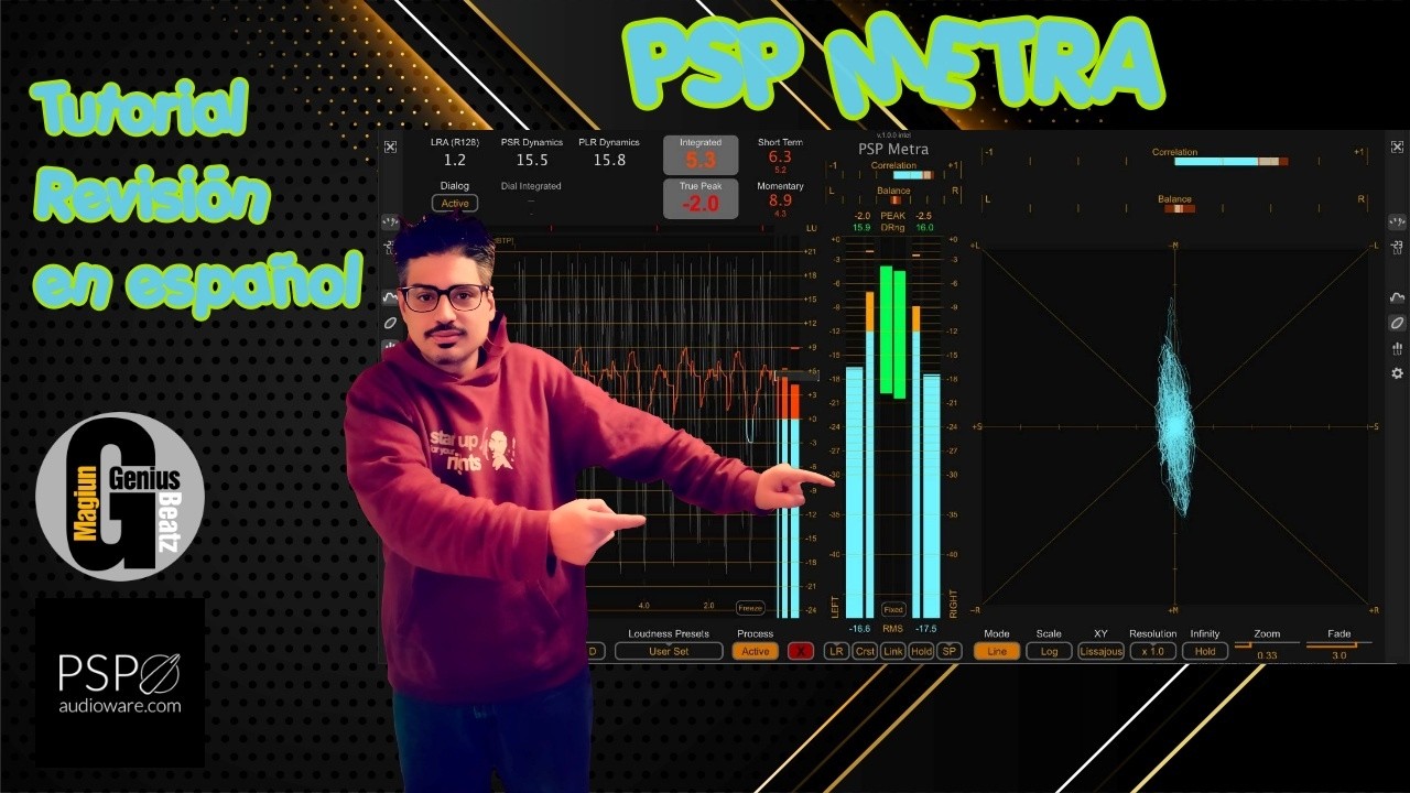 PSP Metra - Tutorial Revisión es español - @PSPaudioware