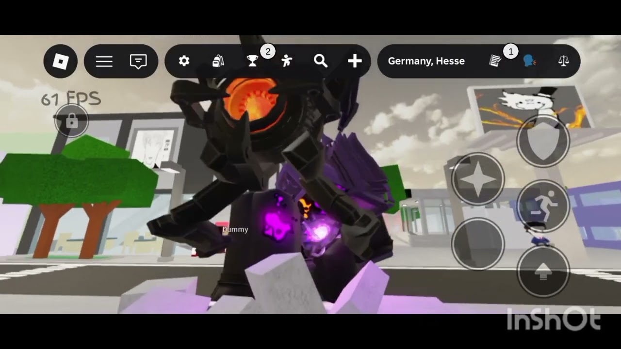 Showcasing titan tv man in Jujutsu shenanigans 