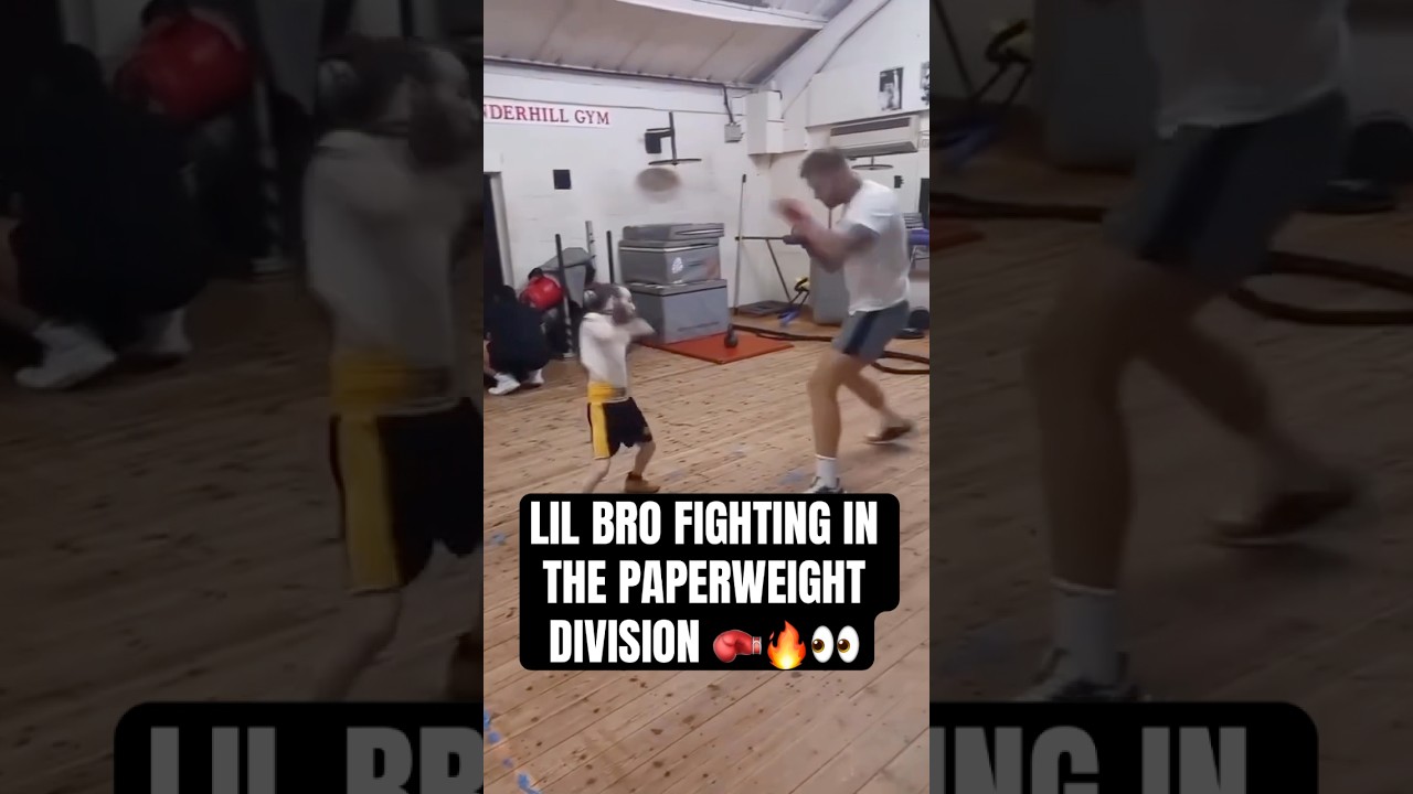 Little fighter has amazing hand speed and boxing skills 🥊🔥