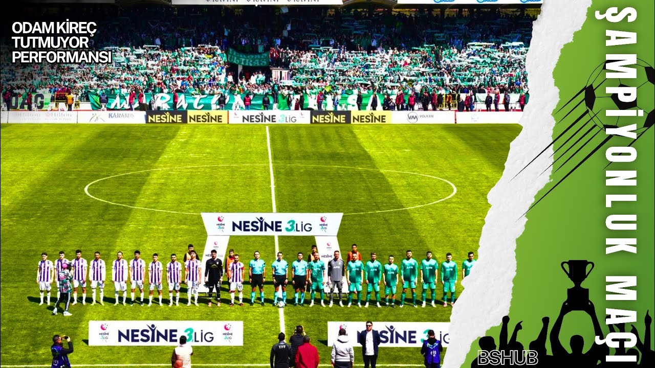 Bursaspor Taraftarlarının Balıkesir Atatürk Stadyumundaki Odam Kireç Tutmuyor Performansı