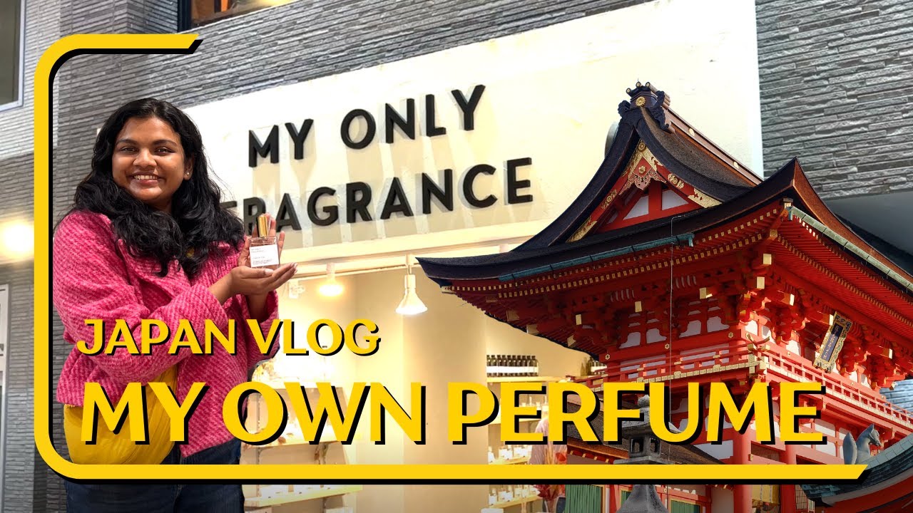 Creating My Own Perfume in Kyoto! 🌸 | Unique Japanese Fragrance Experience 🇯🇵✨
