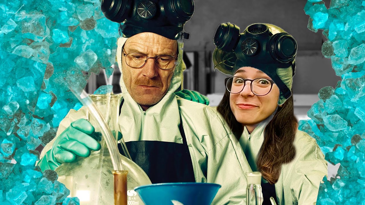 Tudo sobre a S&iacute;ntese do famoso Cristal Azul | Qu&iacute;mica de Breaking Bad