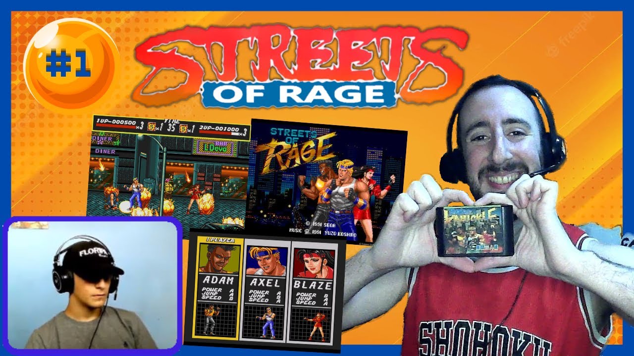 #1 Streets of Rage (Sega Genesis - Completo) Ft. Twenty