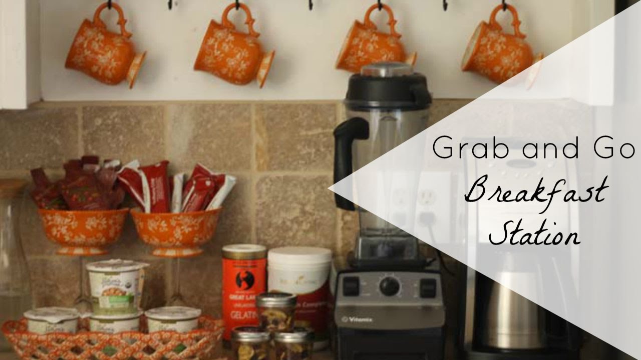 Back to School | Grab and Go Breakfast Station