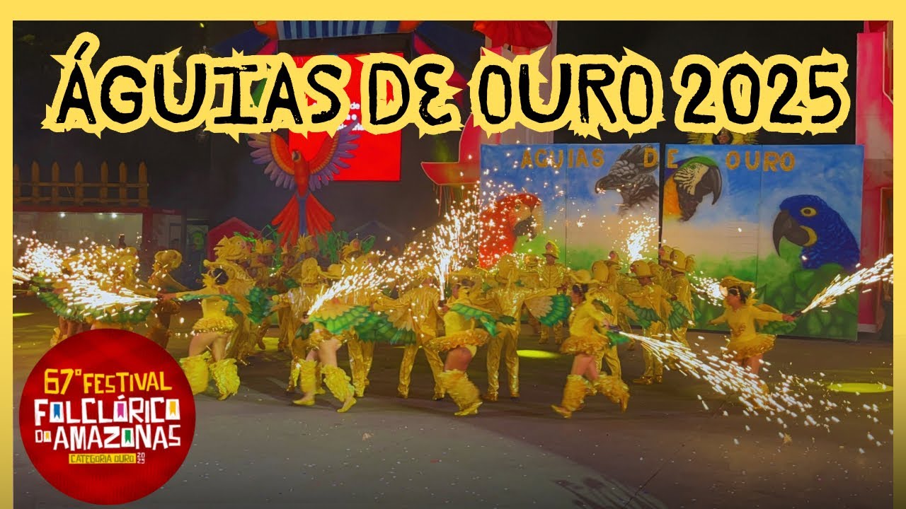 CIRANDA ÁGUIAS DE OURO 2025 | 67º FESTIVAL FOLCLÓRICO DO AMAZONAS | CATEGORIA OURO