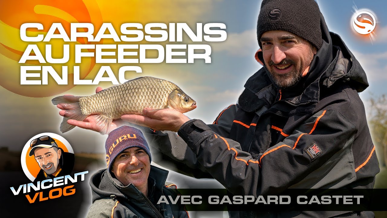 Carassins au Feeder en Lac - VINCENT VLOG #2