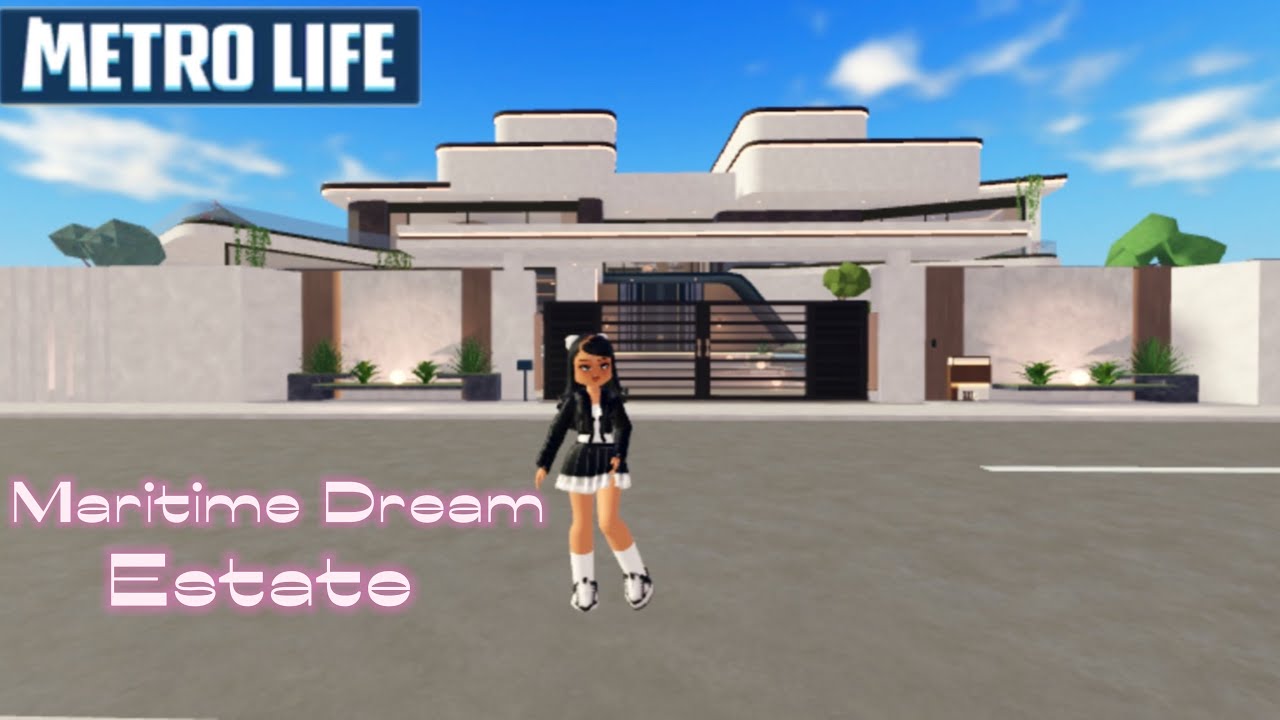 (Новый) Новый особняк в Metro Life City [Maritime Dream Estate]