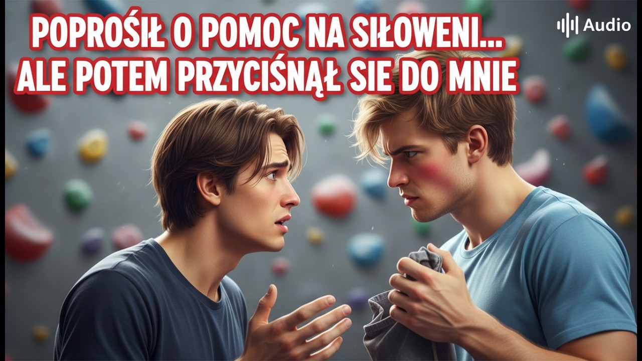 Poprosił o asekurację na siłowni... ale potem przycisnął się do mnie, niszcząc moje życie.
