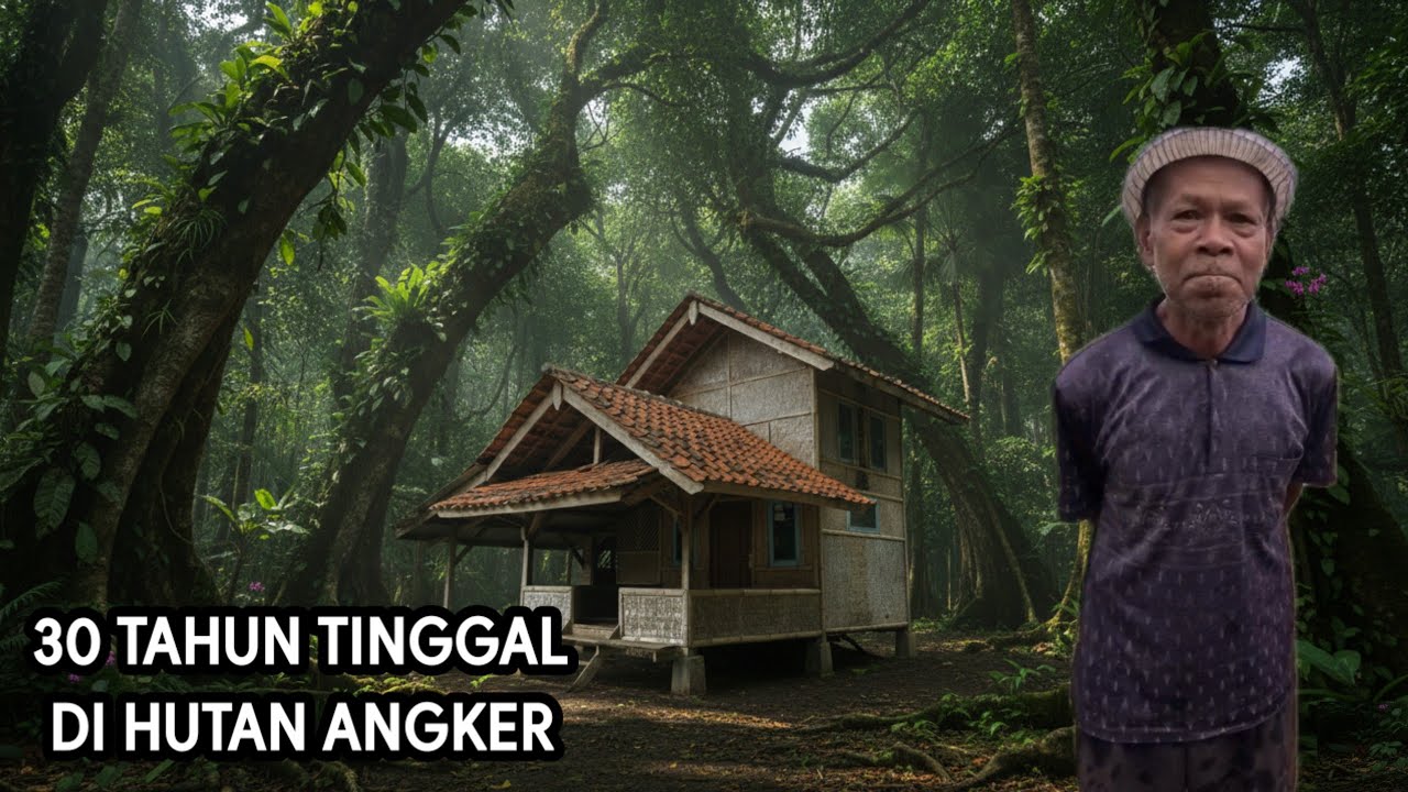MENGAKU RUMAH NYA SERING DIDATANGI HARIMAU DARI SUMATERA 2 LANSIA TINGGAL DI HUTAN SELAMA 30 TAHUN