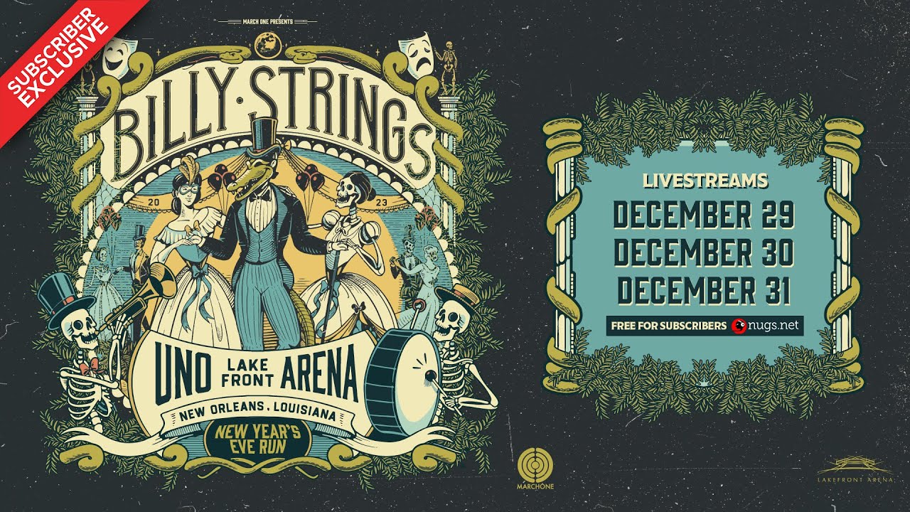 Billy Strings 12/31/23 New Orleans, LA