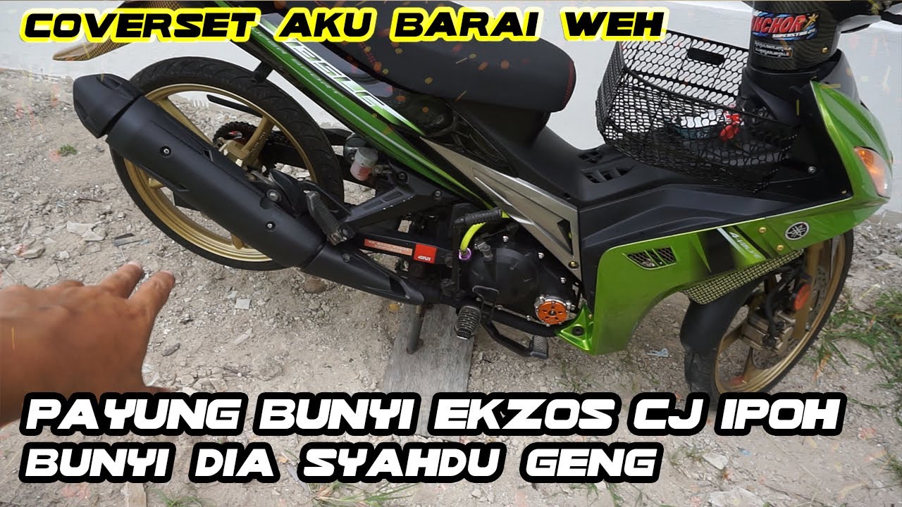 Bunyi Ekzos CJ Ipoh YMB 28MM Yamaha LC135 | Masuk Fiber Ekzos