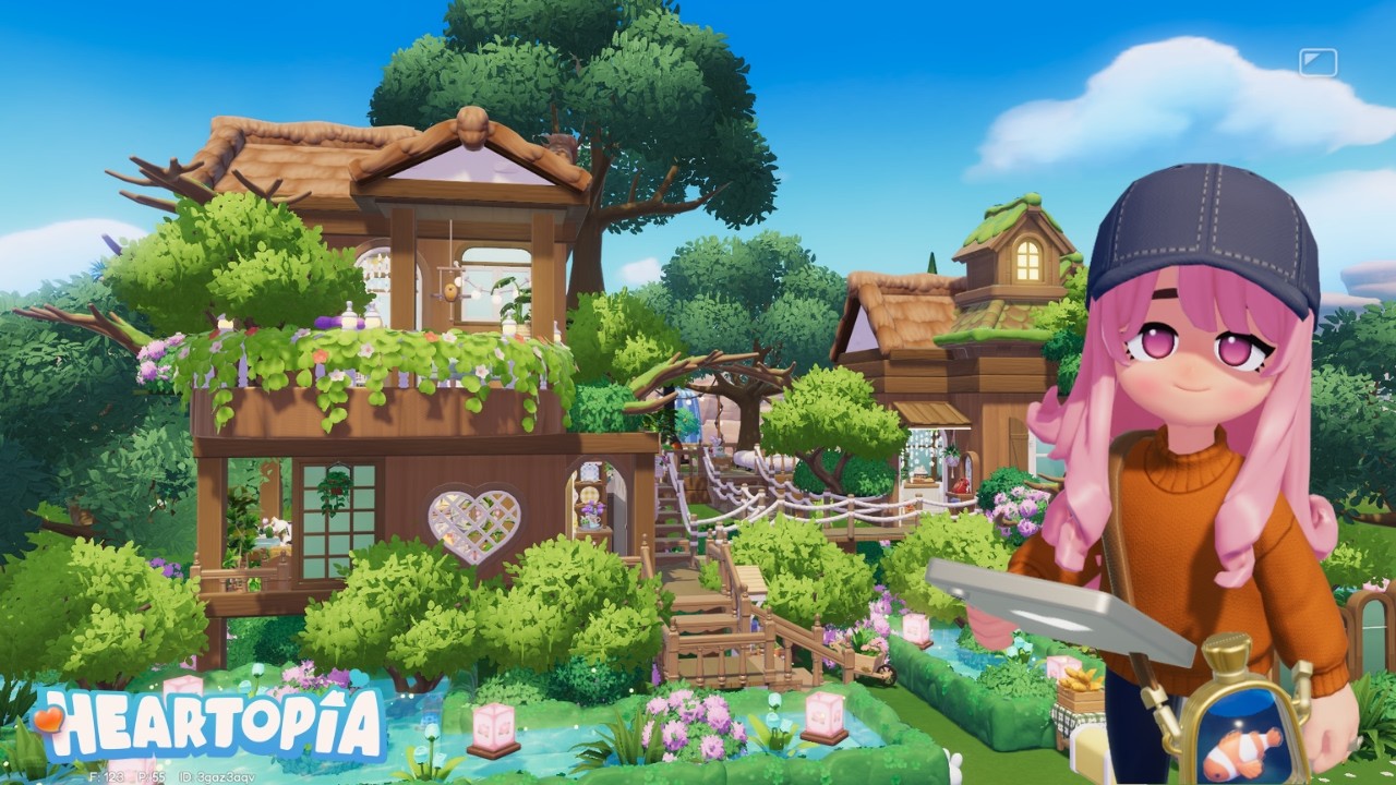 Heartopia 💗 Cozy Tree House 🌲🌳 9 plots