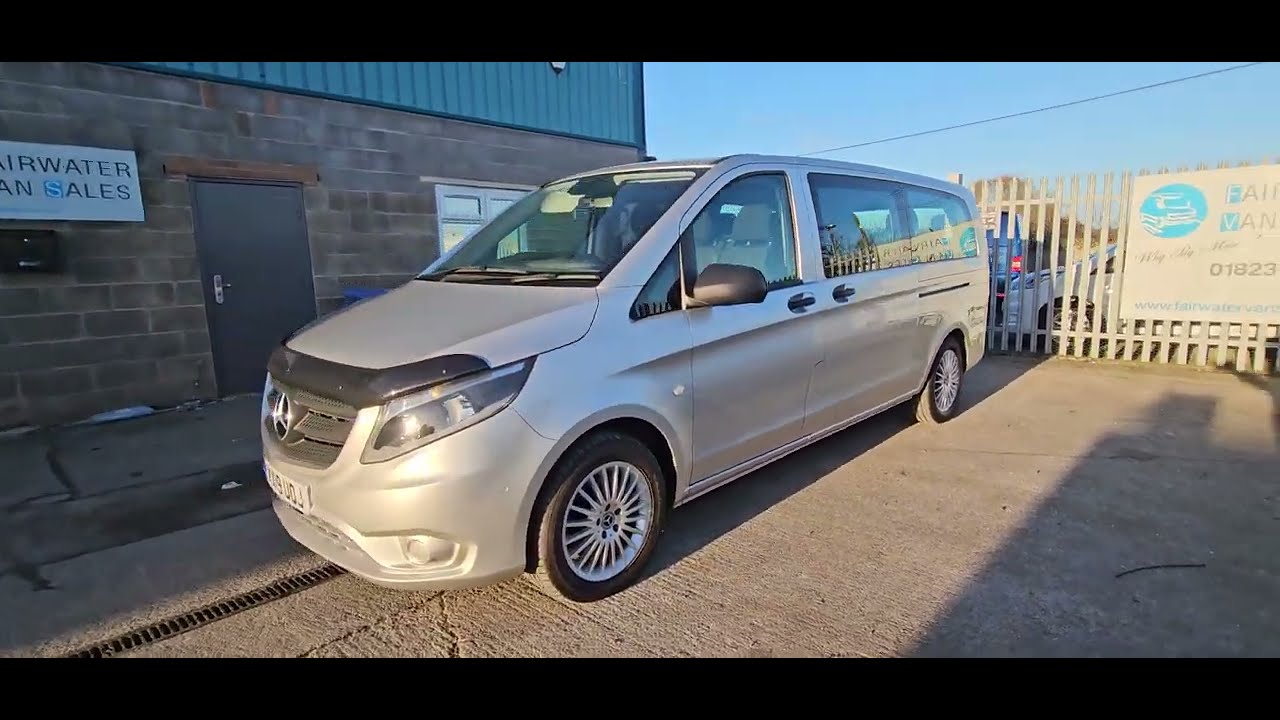 2019 Mercedes Vito Tourer Select XLWB 9seats Auto Silver