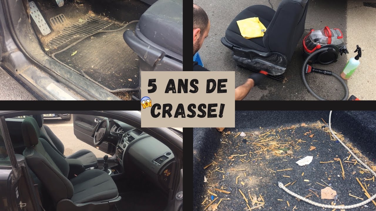 Comment nettoyer un intérieur de voiture EXTREMEMENT sale (5 ans de crasse)