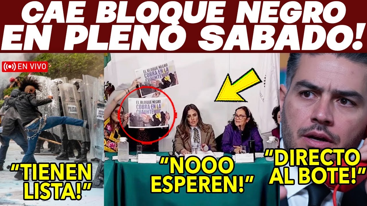 SABADAZO IMPACTANTE! CAE BLOQUE NEGRO! SACAN LISTA. ALESSANDRA HELADA. SE ACABO