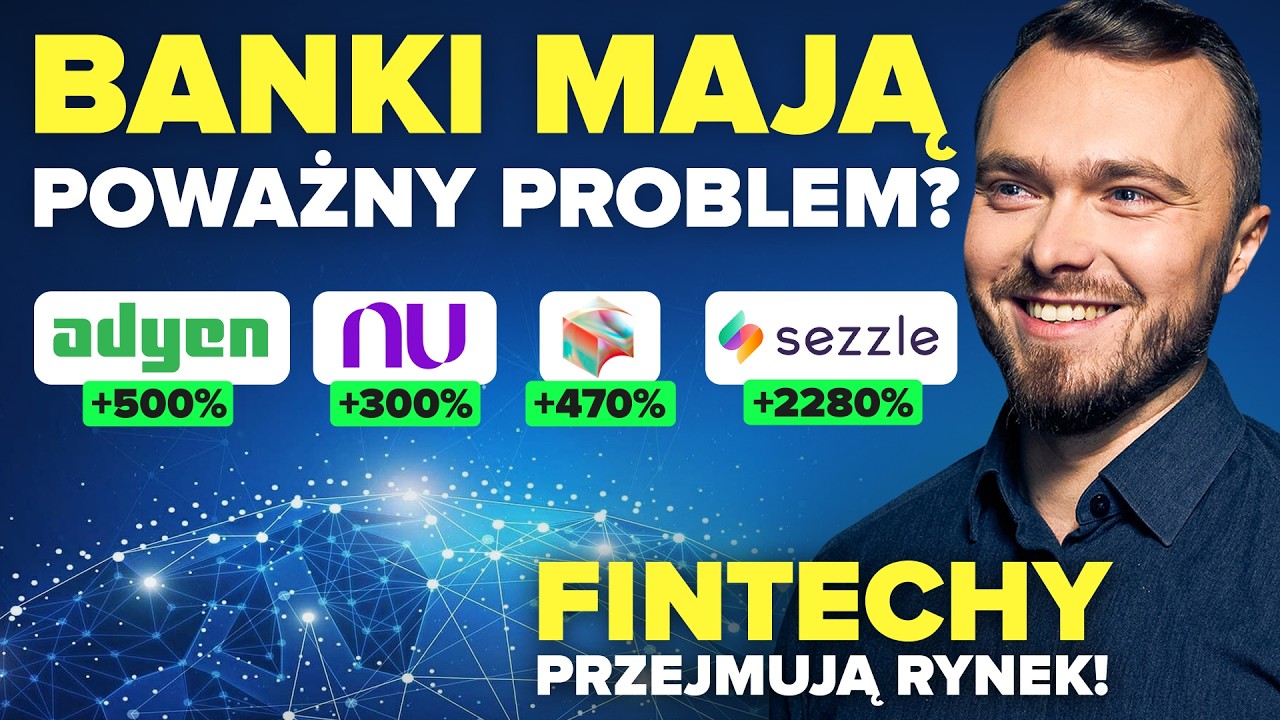 Rewolucja w finansach! Fintechy, kt&oacute;re dały zarobić tysiące procent &ndash; Adyen, Block, Nu. Co je łączy?