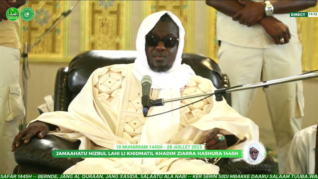 ZIARRA HASHURA 1445H AUPRES DE MAWLANA CHEIKH SIDY MBACKE MBOUR