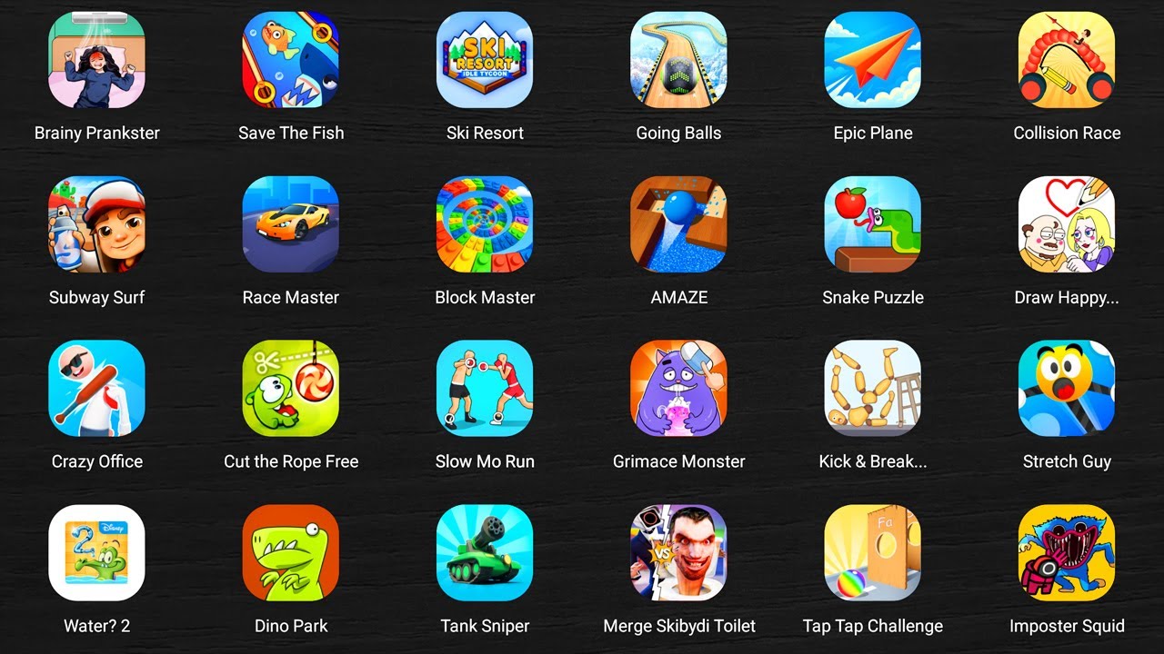Roblox,Brain Test,YOYO Decor,Brain Puzzle:Tricky Quest,Block Blast,Pony World Craft,Obby Parkour...