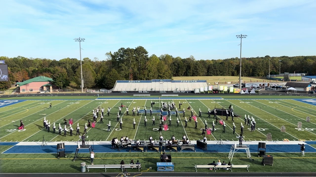 The Wheeler Wildcat Pride Marching Band at the 2025 N. Georgia Marching Band Championship 10/25/2025