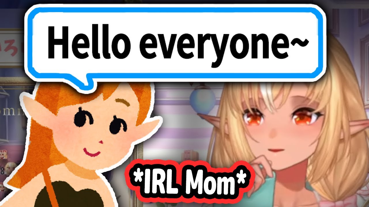 Flare's IRL Mom Speaks To Chat During Stream【Hololive】