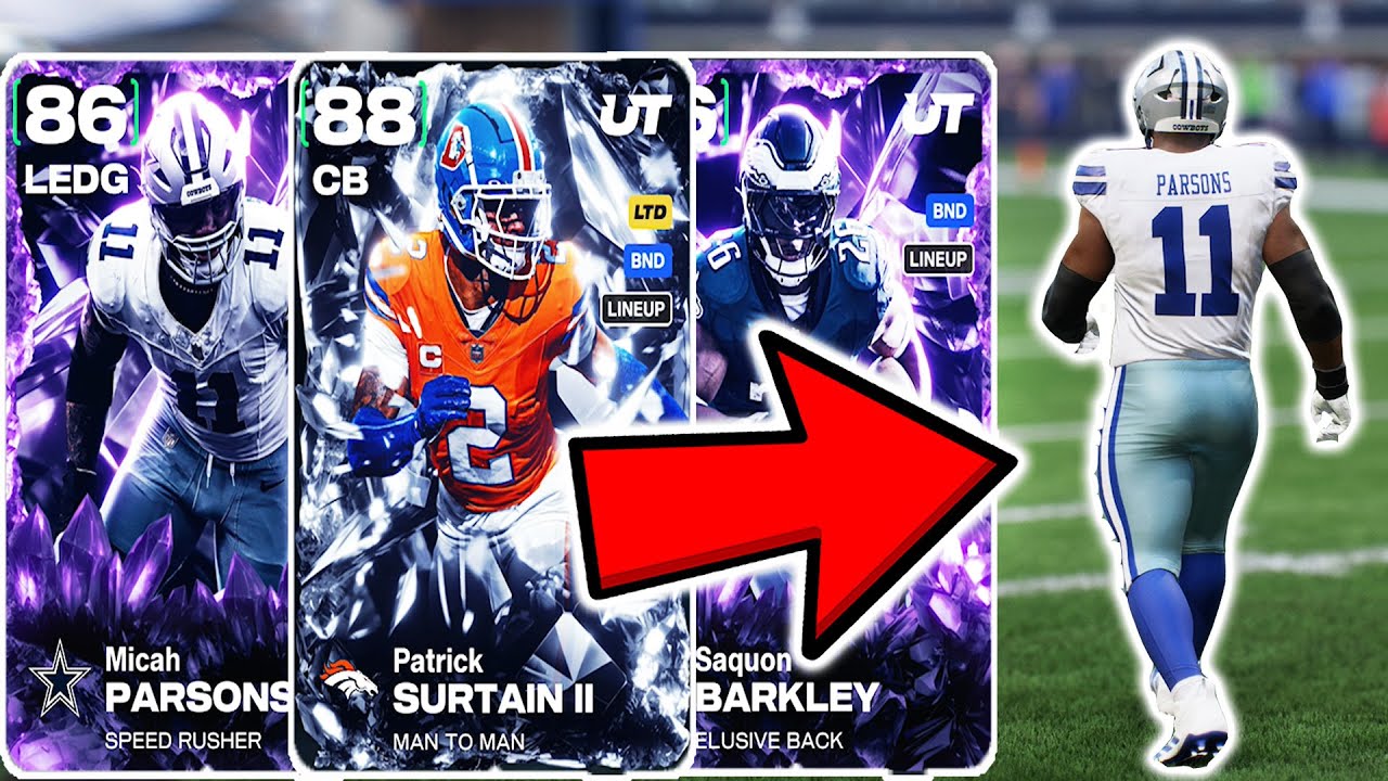 88 SPEED SAQUON DOMINATES! CRYSTAL SURTAIN, MICAH, AND SAQUON GAMEPLAY!