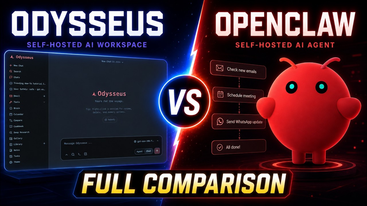 OpenClaw vs Odysseus: Which Self-Hosted AI Should You Use?