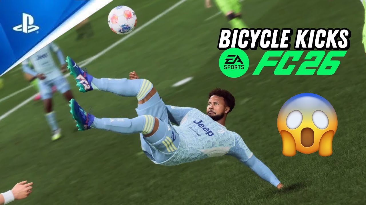 FC26 - BICYCLE KICK GOALS - ACROBATIC FINISHES! | PS5 4K