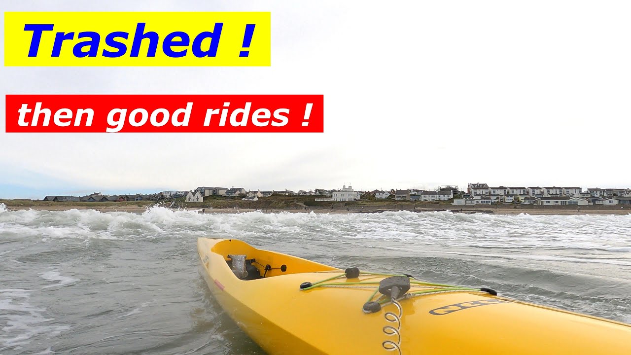 Rhosneigr, Anglesey, Surfski, demo Nelo 520