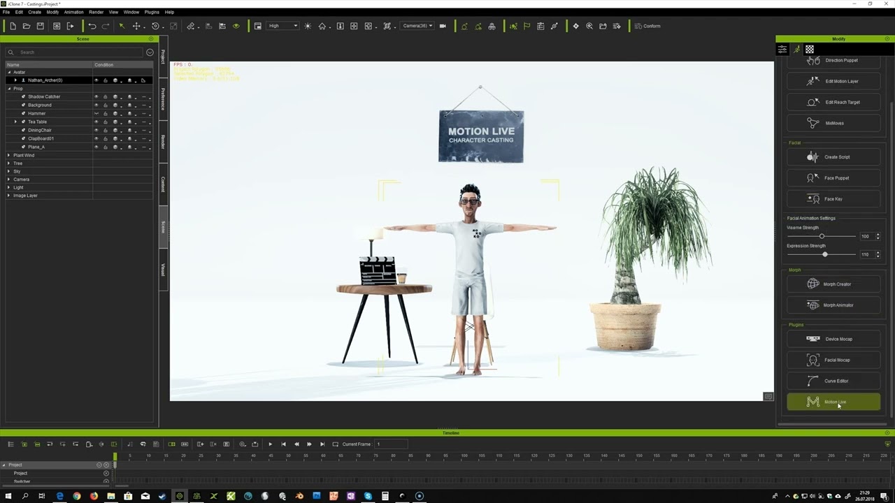 iClone body and hand mocap 003