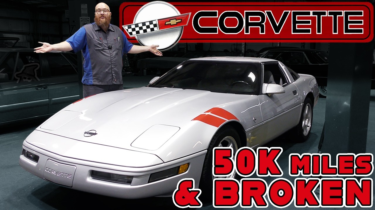 With Only 50k Miles How's It BROKEN!?! Rare 1996 Collector Edition Corvette