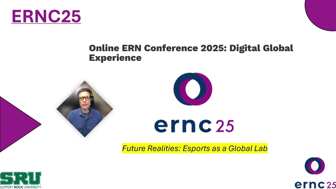 Opening Remarks by Dr  Seth Jenny Slippery Rock University at the ERN Conference 2025