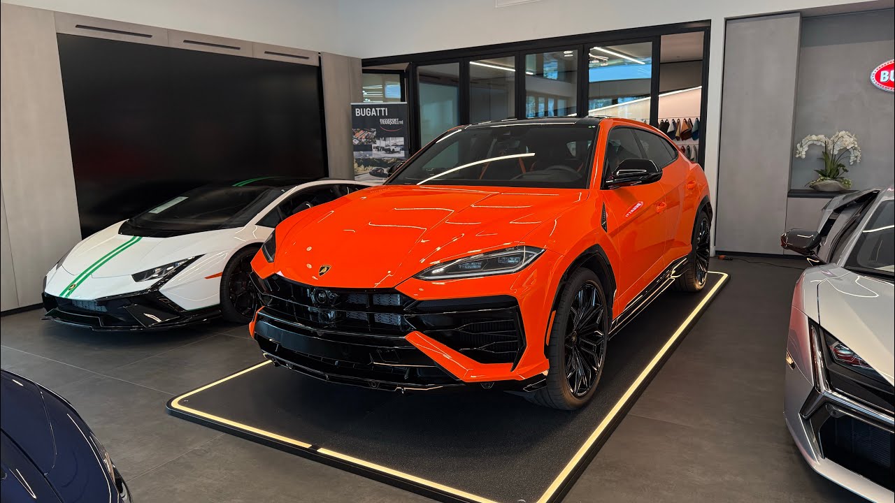 Обзор Lamborghini Urus SE 2026 года (Lamborghini Newport Beach)