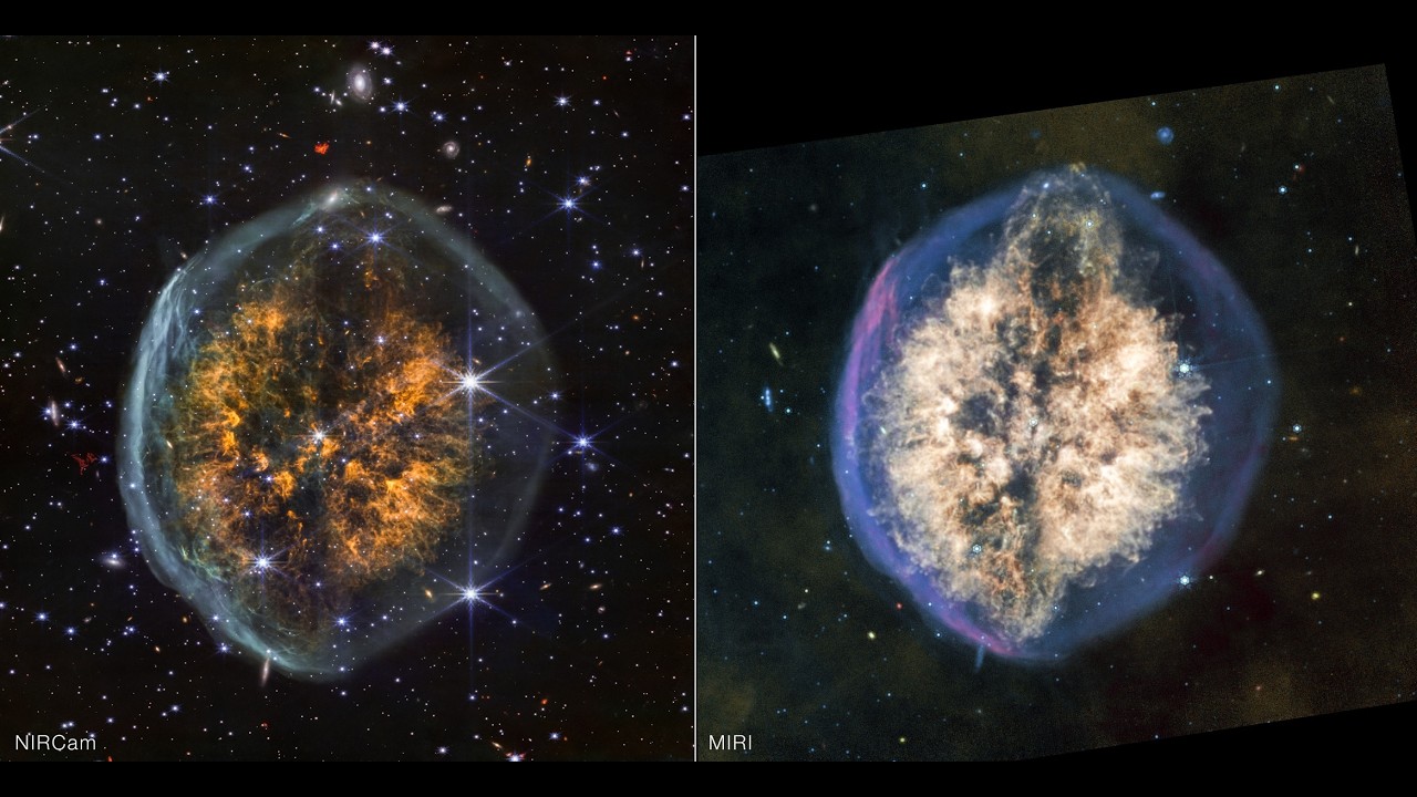 Webb Telecope Captured Cranium Nebula in never seen details #webbtelescope
