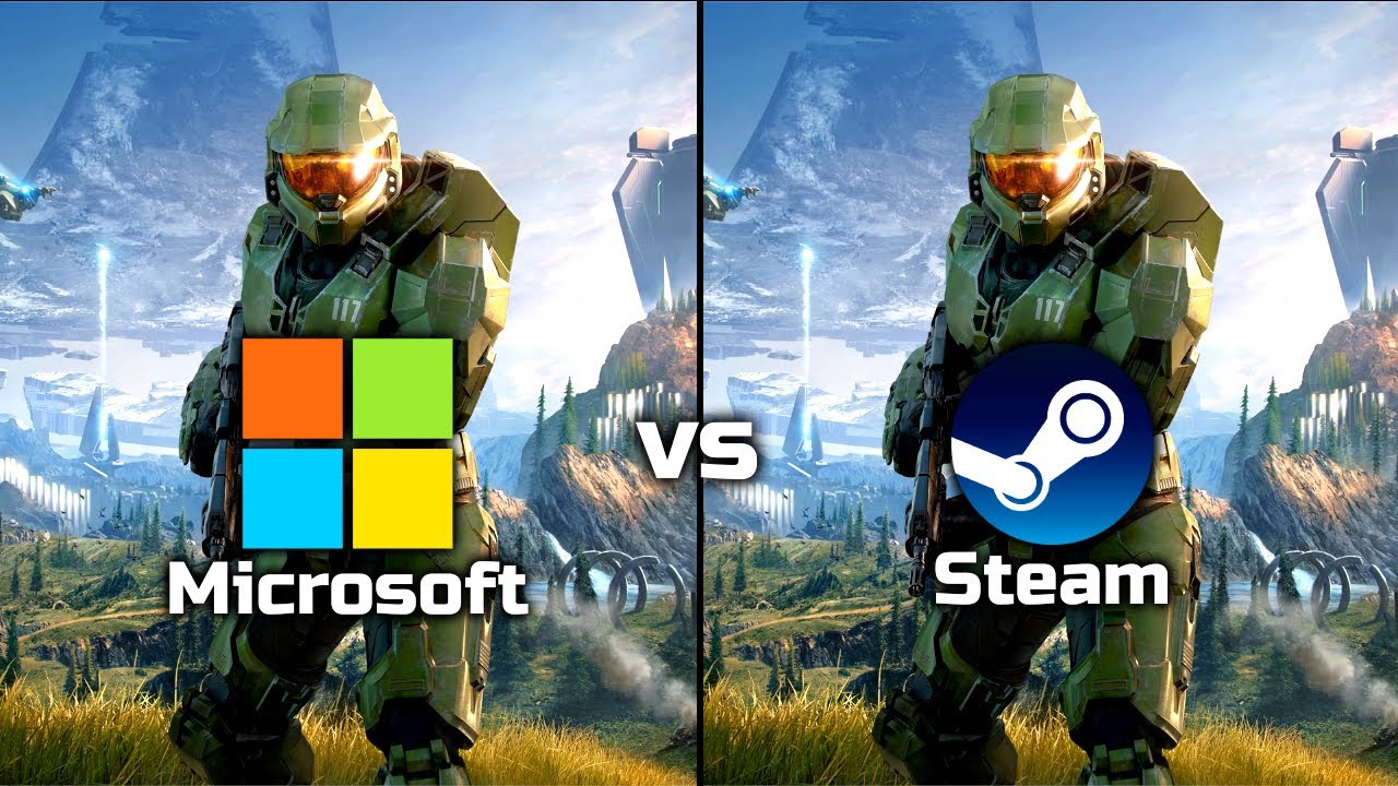 Microsoft vs Steam | Halo Infinite - Performance Comparison