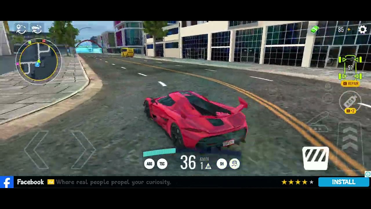 Car racing game 