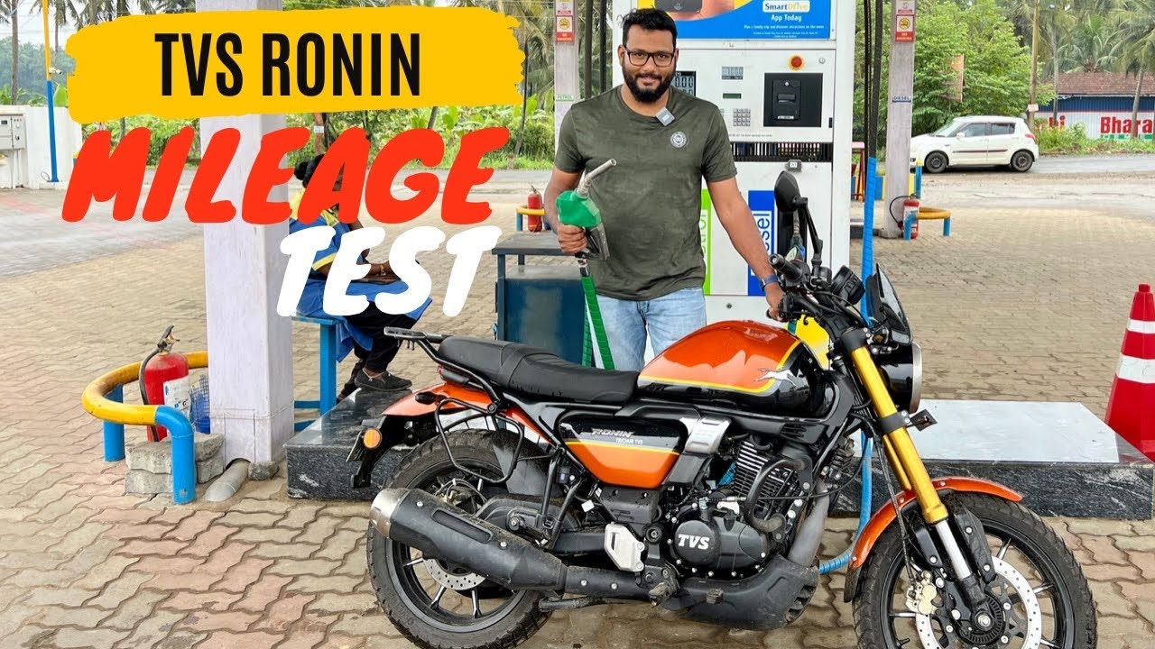 ബുള്ളറ്റിനെ തോൽപ്പിക്കാൻ വന്ന Roninന്റെ മൈലേജ് അറിയാം | Tvs Ronin mileage Test