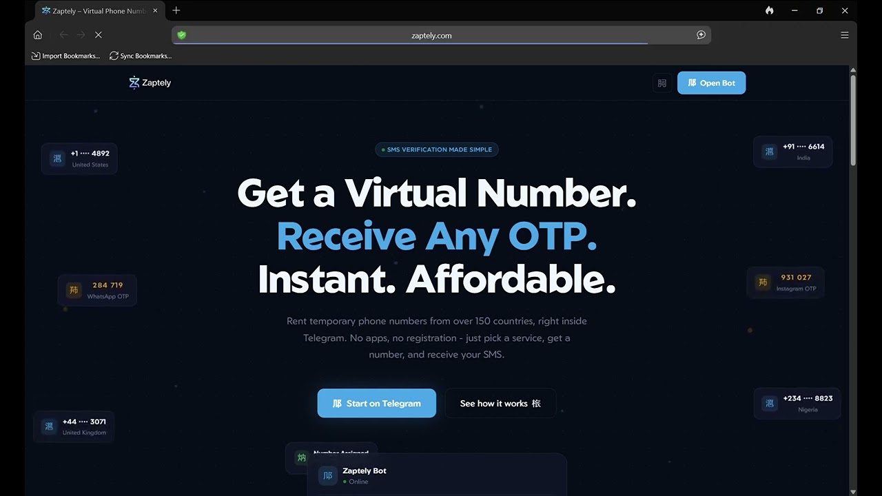 How to Get a Fake Number for WhatsApp Verification (No Signup)
